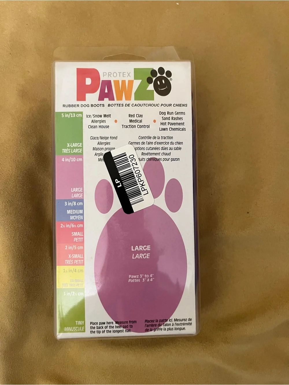PawZ Rubber Dog Boots